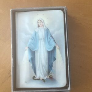 Crucifix Prayer vintage book with Gold Accents made in USA